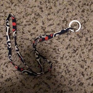 Vera Bradley lanyard